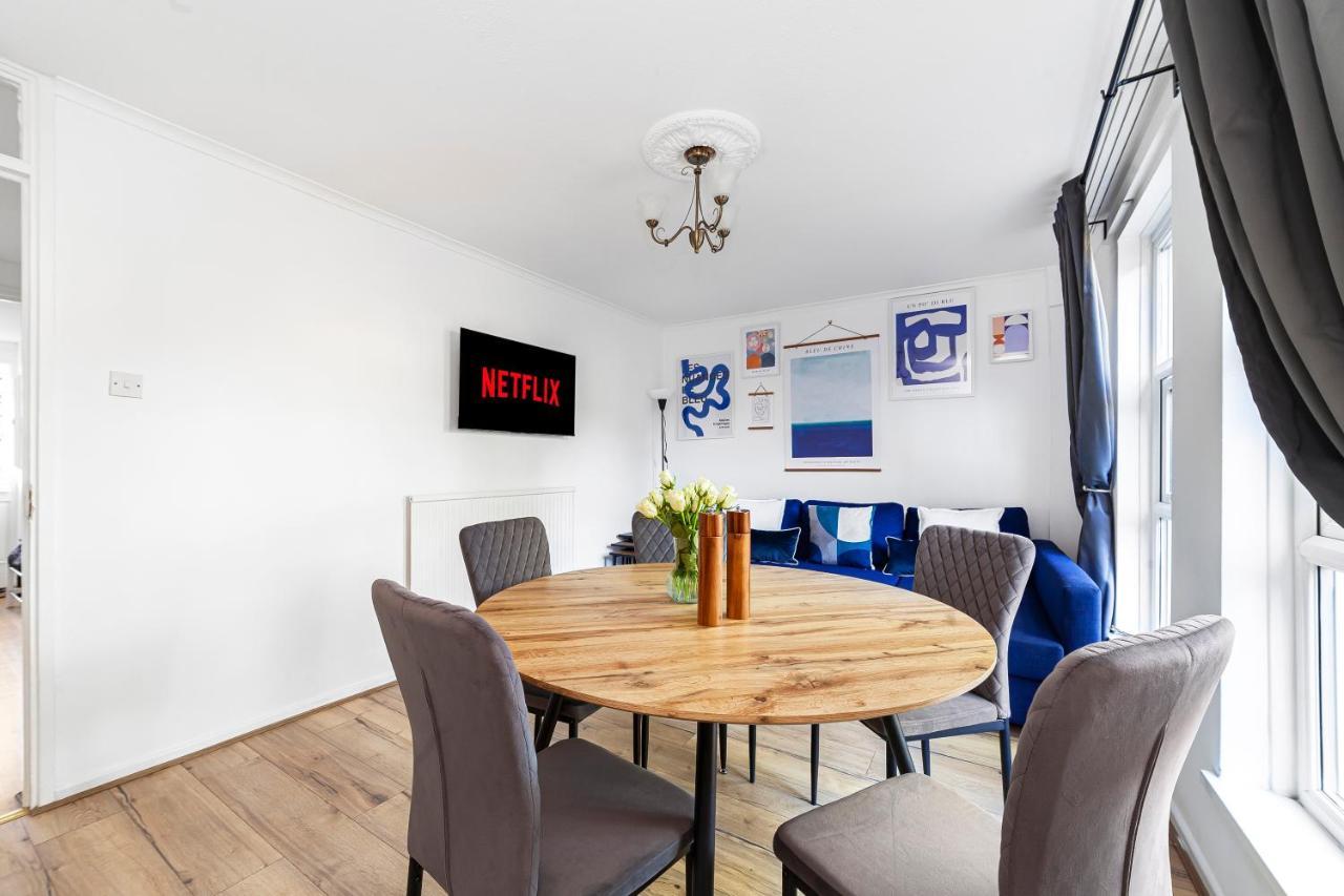Arte Stays - 3-Bedroom Bright House London, Haggerston, Garden, Parking, 8 Min Walk To Haggerston Station, Weekly Or Monthly Stays, Serviced Accommodation - 7 Guests Extérieur photo